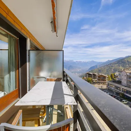 Les Platanes E4 - 5 Pers - Centre Station Apartman Nendaz