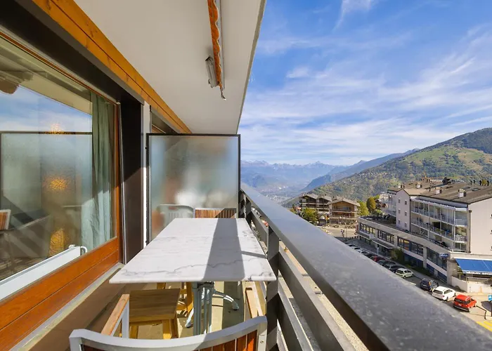Les Platanes E4 - 5 Pers - Centre Station Apartment Nendaz